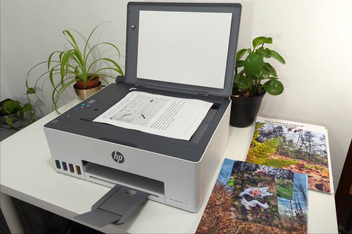 The Smart Tank 5101’s scanner is quick and captures images in good quality.