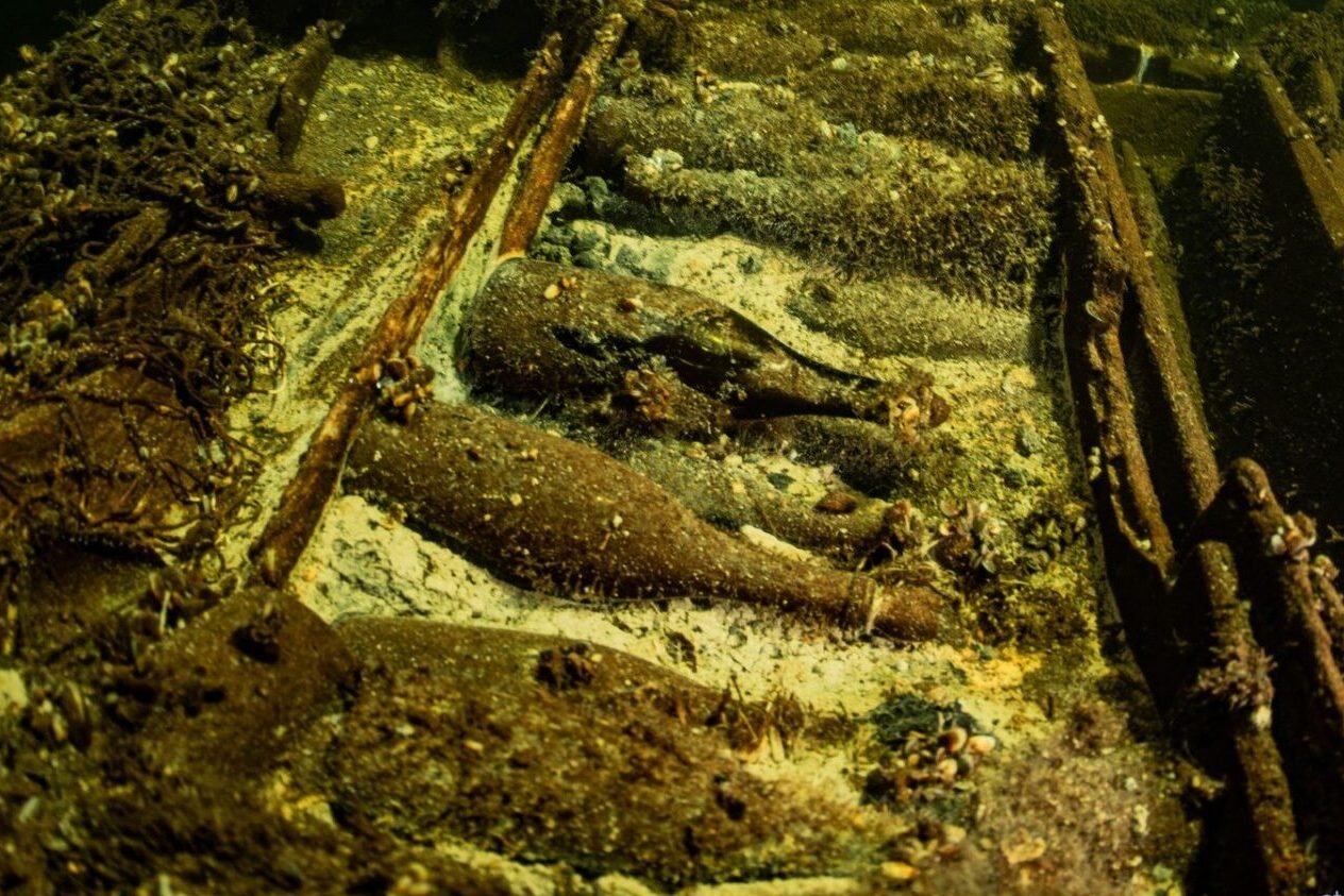 19th-Century Shipwreck Yields Over 100 Bottles of Champagne and Mineral Water