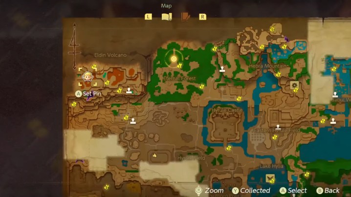 Gerudo Town Stamp Location