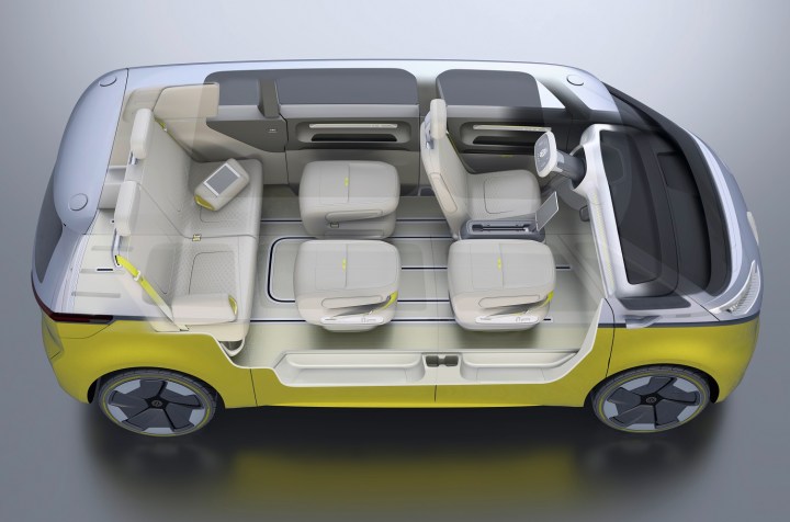 Volkswagen I.D. Buzz concept interior