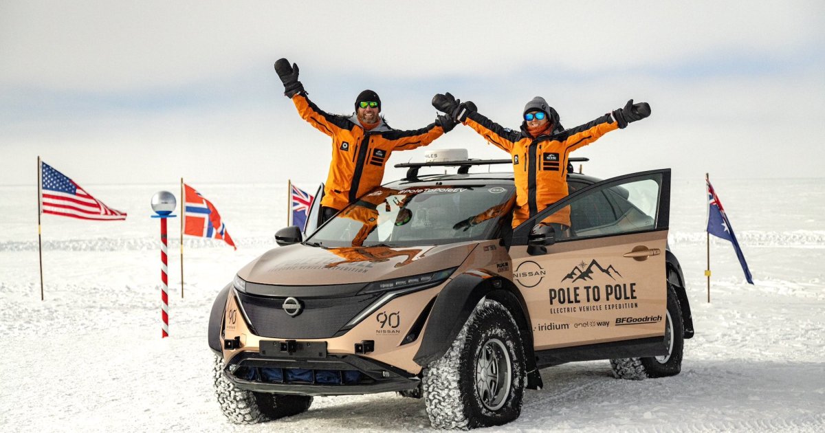 Scottish Couple Completes Historic Pole-to-Pole EV Expedition