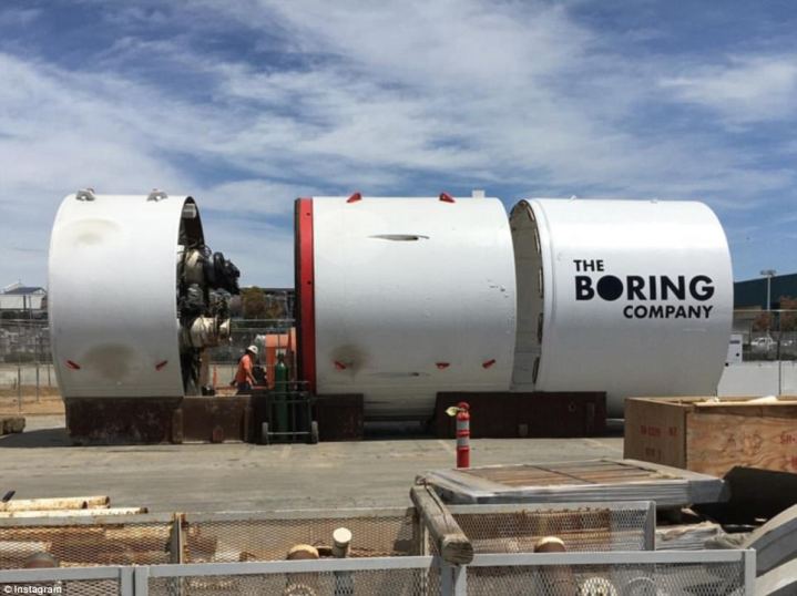 Boring Company Test Tunnel