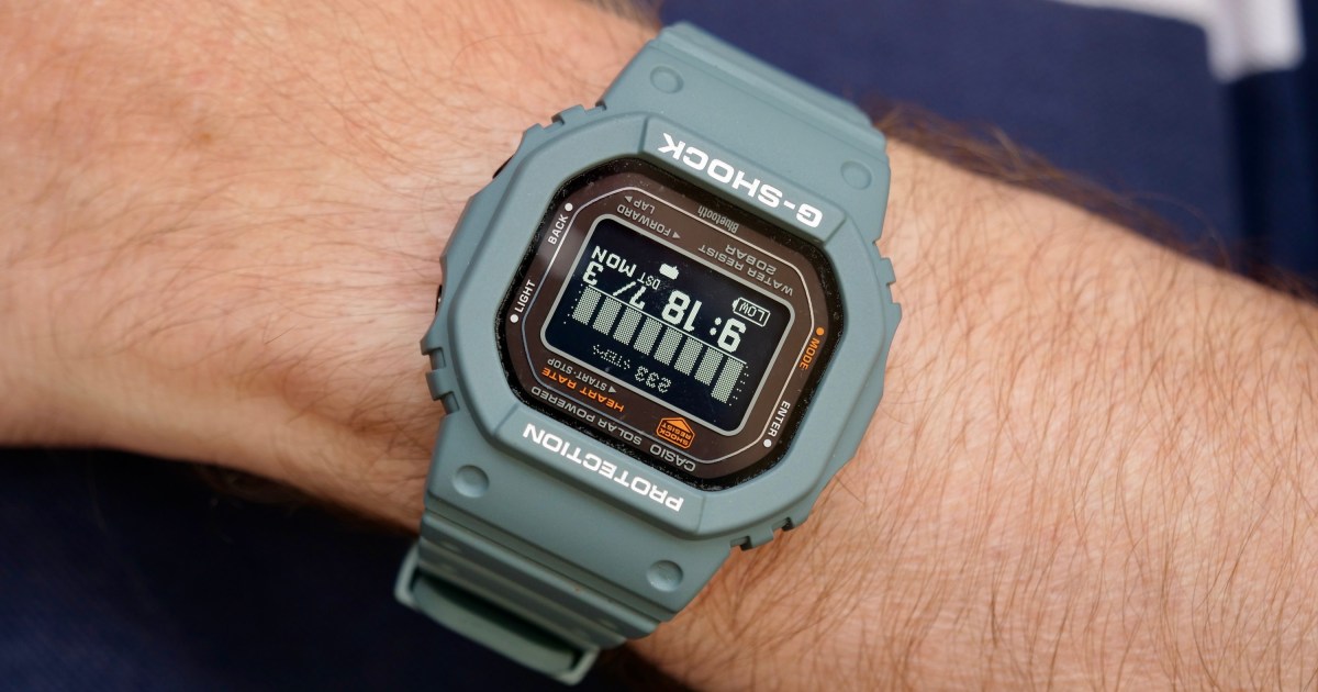 Casio G-Shock DW-H5600 Smartwatch: A Black Friday Steal