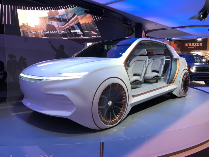 FCA Airflow Concept Car at CES 2020