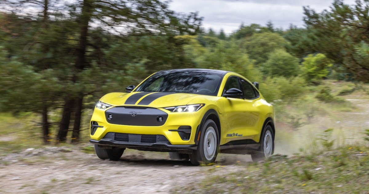 Ford Mustang Mach-E Rally: An Electrifying Off-Road Experience