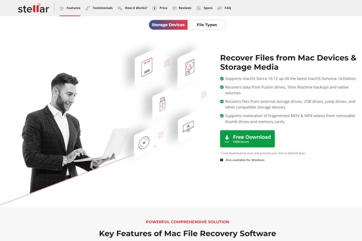 Stellar Data Recovery makes an app for the Mac.