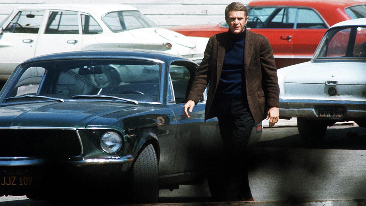 Steve McQueen's iconic Ford Mustang in Bullitt