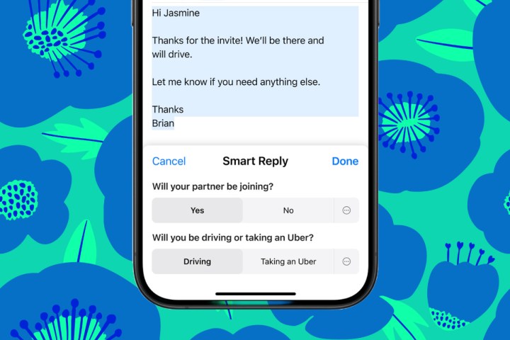 Smart Reply with Apple Intelligence