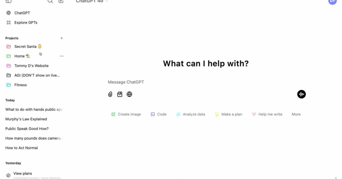 ChatGPT Projects: Organize Your Chats and Data with OpenAI's New Feature