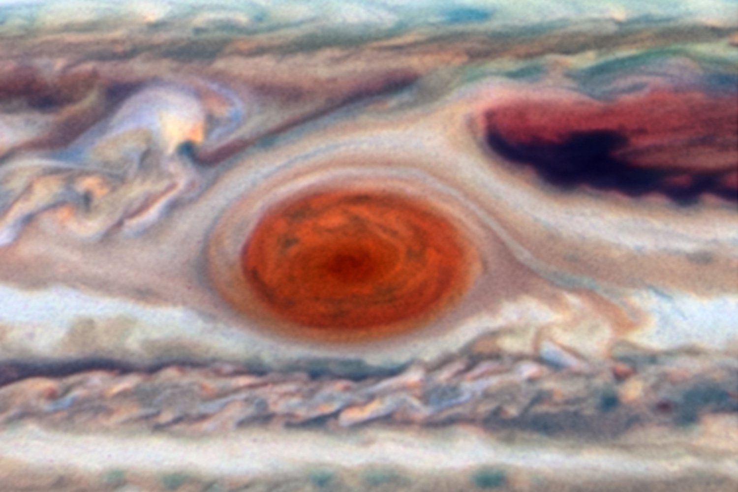 Jupiter's Great Red Spot Undergoes Unexpected Transformations