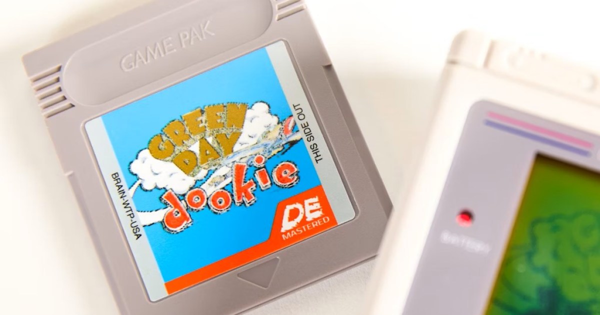 Green Day's "Dookie" Gets a Retro Gaming Twist with Game Boy Cartridge Release