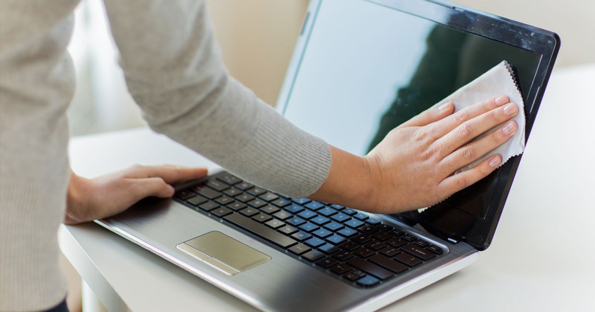 How to Safely Clean Your Laptop Screen