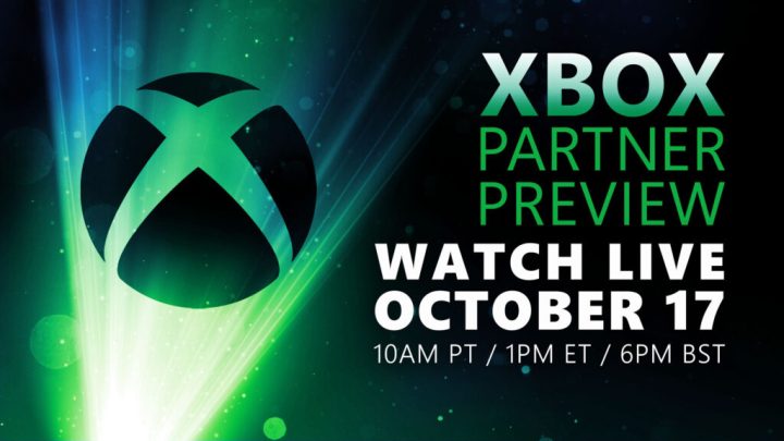 The Xbox Partner Showcase banner.