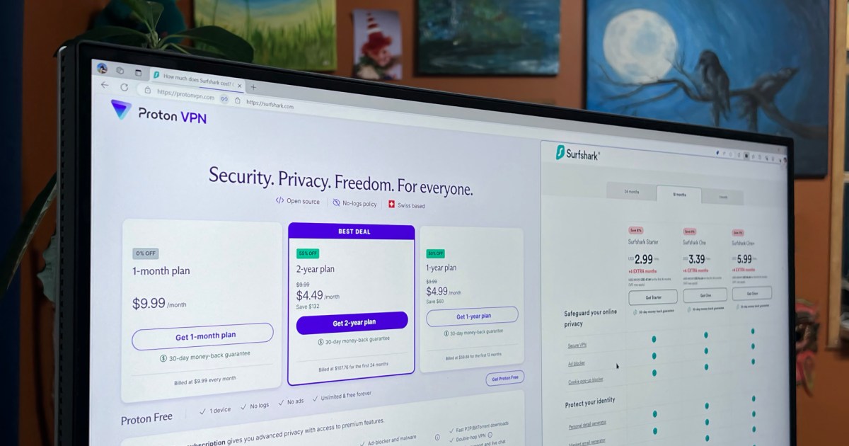 Proton VPN vs. Surfshark: Choosing the Best VPN for Your Needs