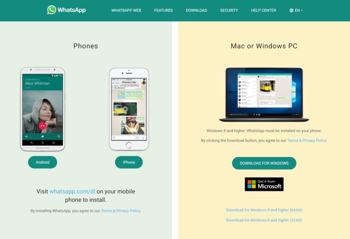 WhatsApp Desktop App Download