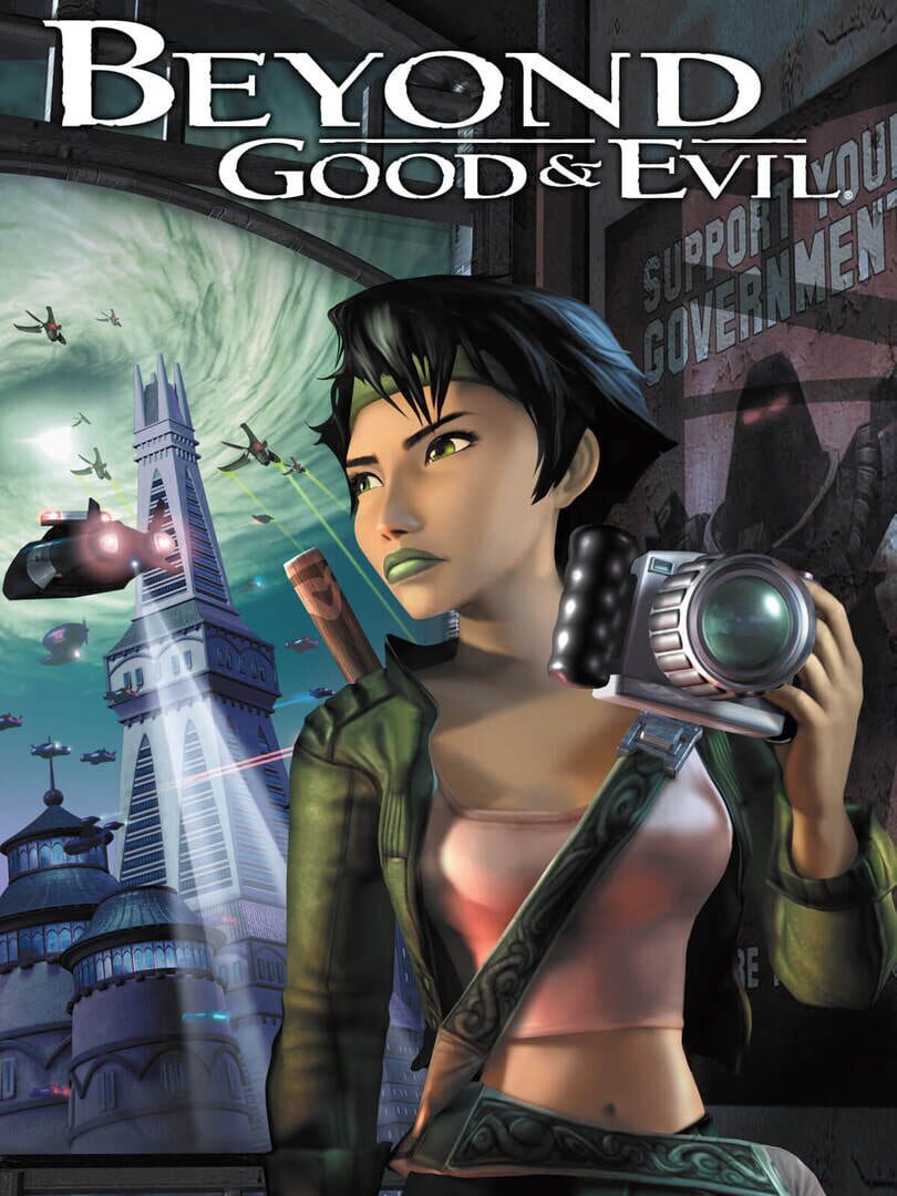 alt text of original image: Beyond Good & Evil gameplay screenshot