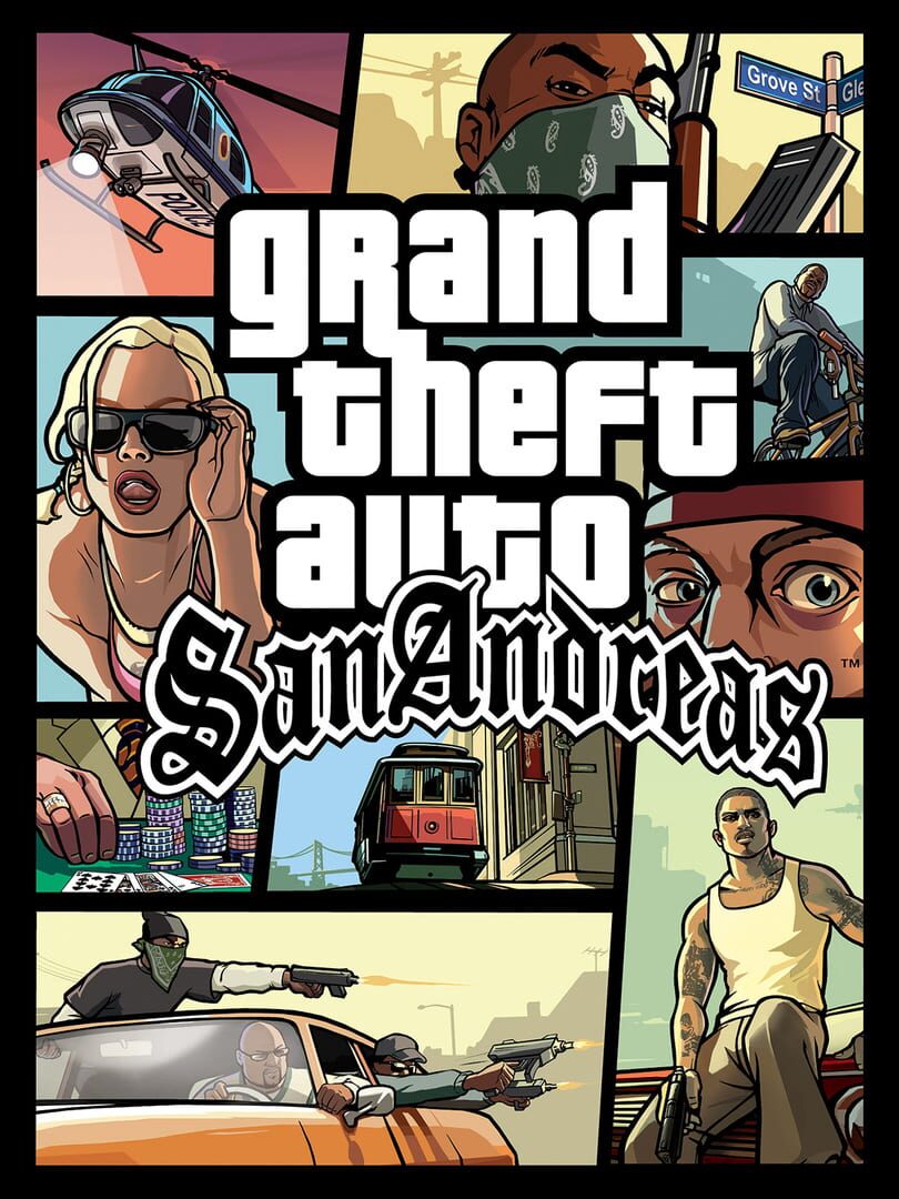 alt text of original image: Grand Theft Auto: San Andreas gameplay screenshot