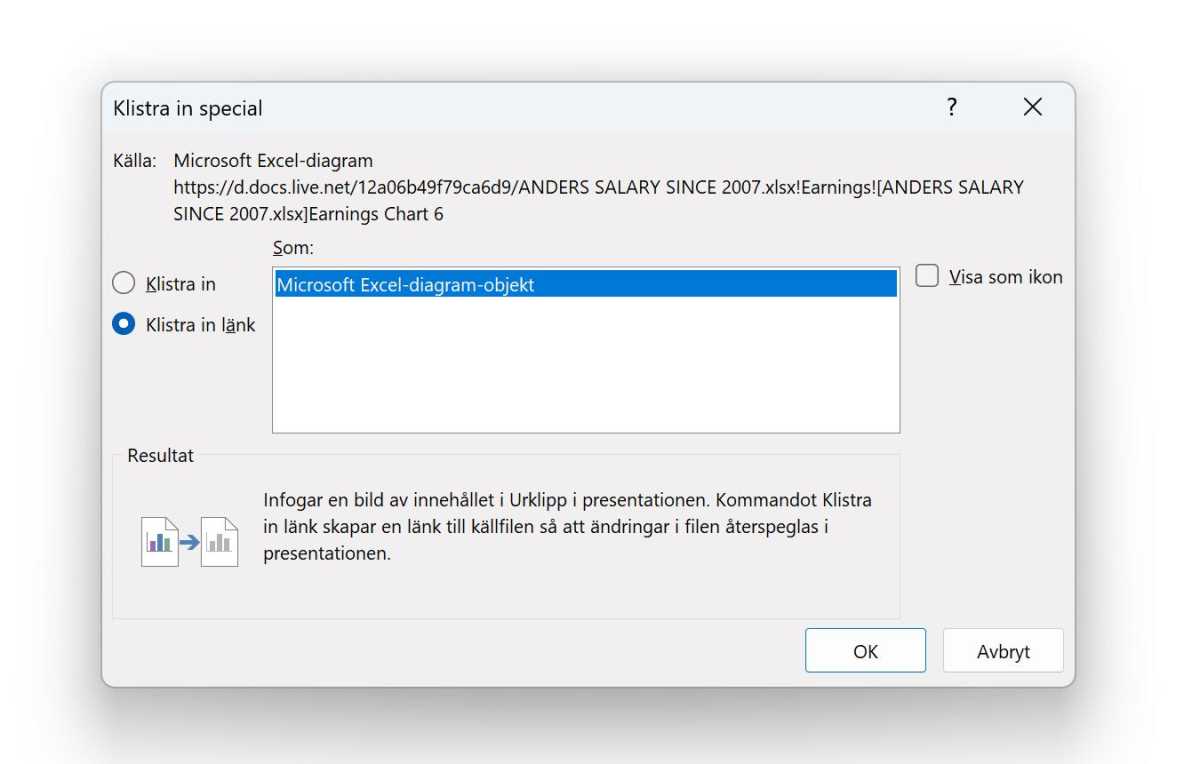 Linking to Excel Data