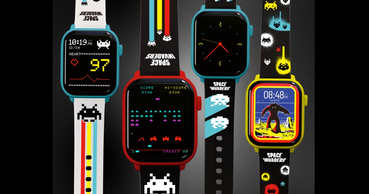 Play Space Invaders on Your Wrist with the New Retro Smartwatch