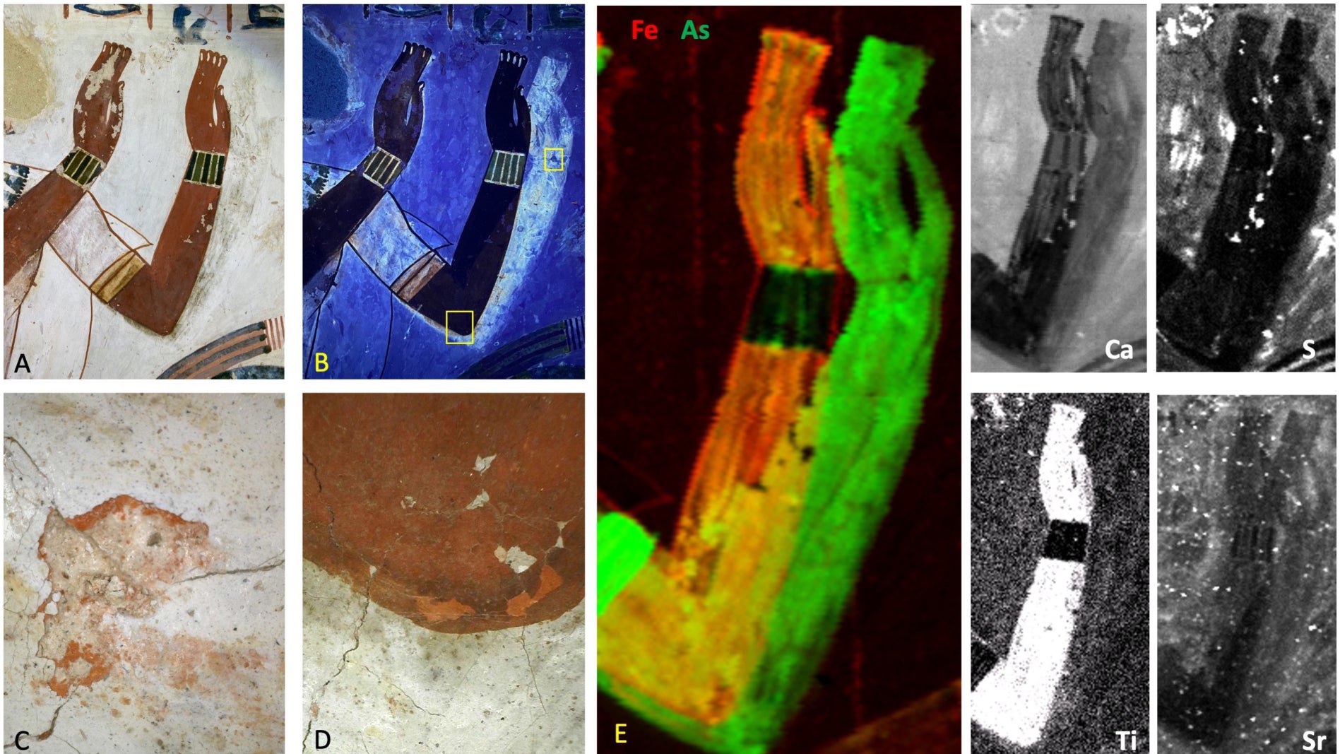 X-Ray Imaging Uncovers Hidden Details in Ancient Egyptian Tomb Paintings