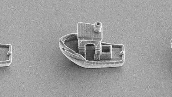 World's Smallest 3D-Printed Boat Could Navigate a Human Hair