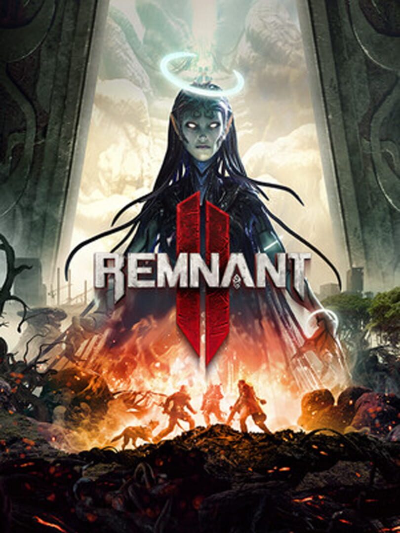 Remnant II gameplay screenshot featuring two players fighting enemies