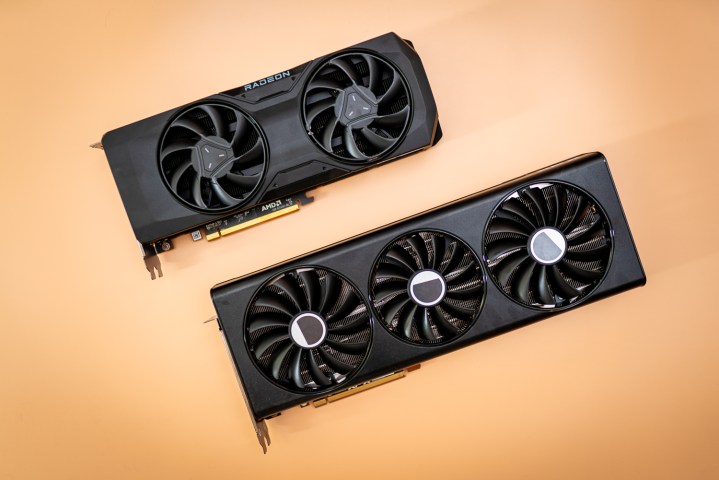 AMD RX 7800 XT and RX 7700 XT Graphics Cards.