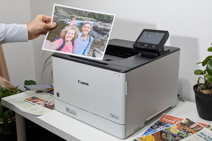 The Color imageCLASS LBP674Cdw has great photo quality for a color laser printer.