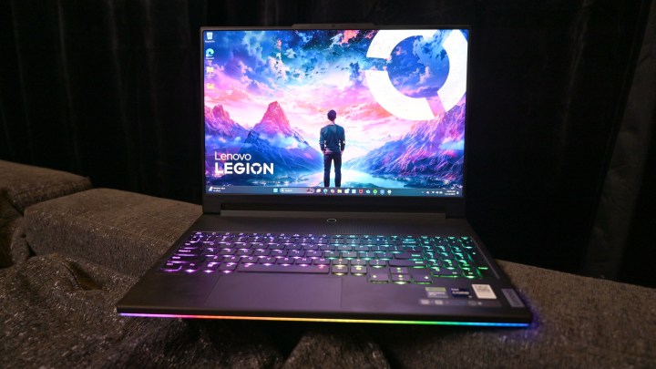 Front shot of Lenovo Legion 9i Gen 9 (16-inch) gaming laptop