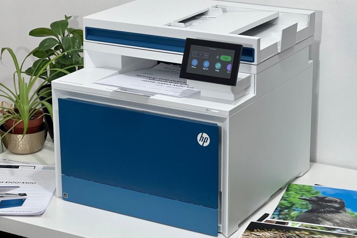 The HP Color LaserJet Pro 4301fdw is sturdy super fast.