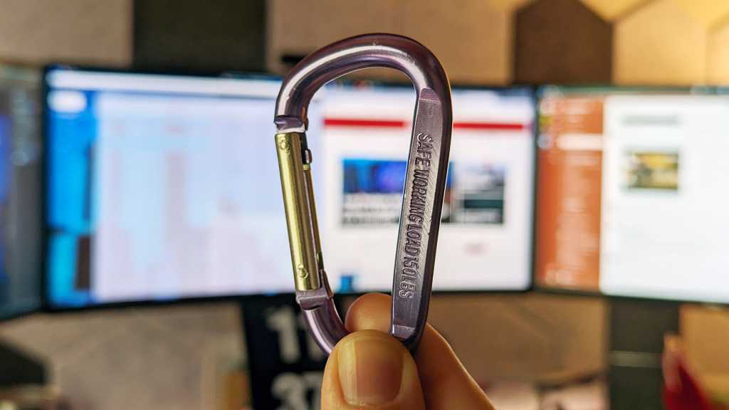 The Humble Carabiner: My Secret Weapon for Desktop Cable Management