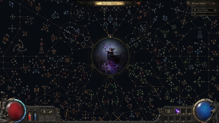 Witch skill tree in Path of Exile 2.