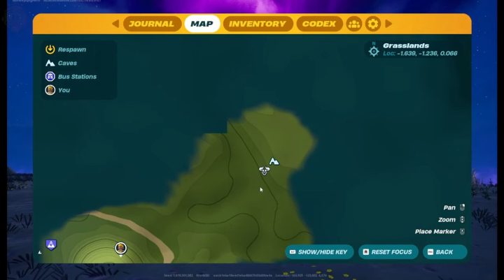 A map in Lego Fortnite Odyssey.