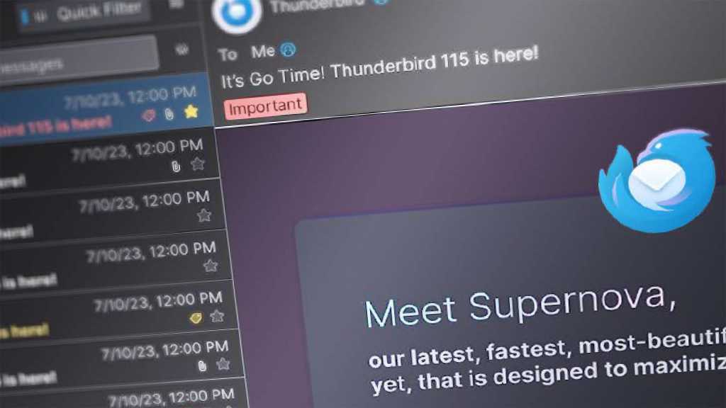 Ditch Outlook? Thunderbird 115: A Fresh Look at Email