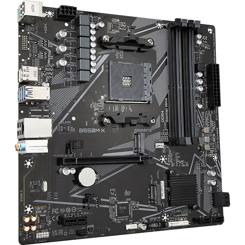 GIGABYTE B550M K