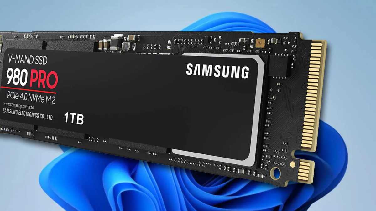 Samsung 980 pro ssd windows 11