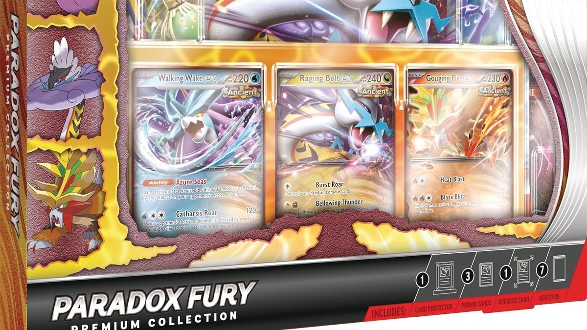 Pokémon TCG: Paradox Fury Premium Collection Sees Huge Price Drop on Amazon