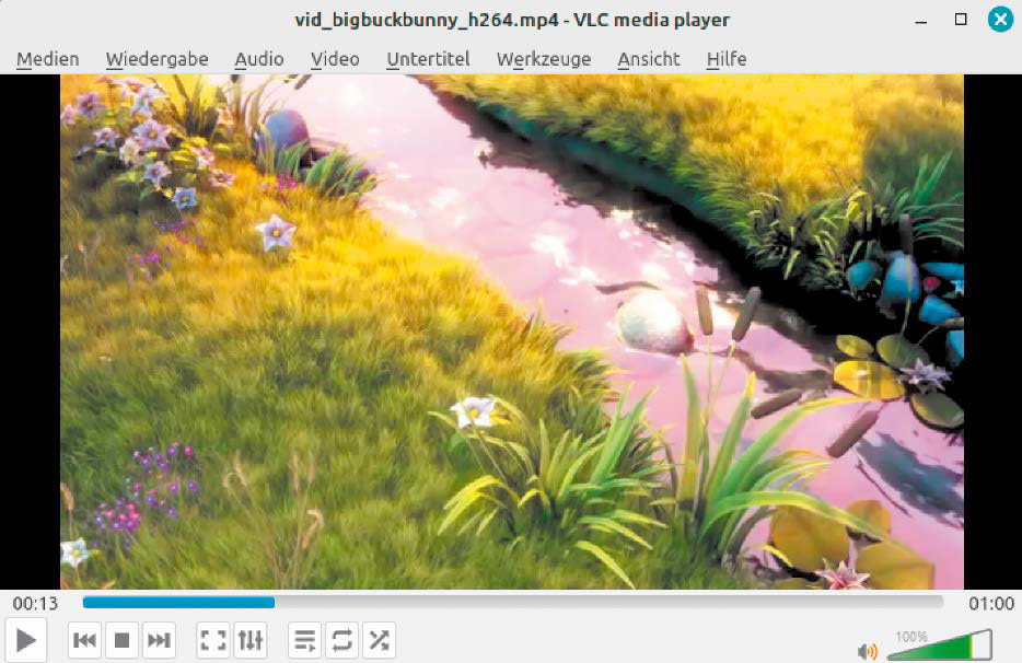 VLC Media Player: The program looks almost like Windows and works identically. The player plays all common media formats reliably.