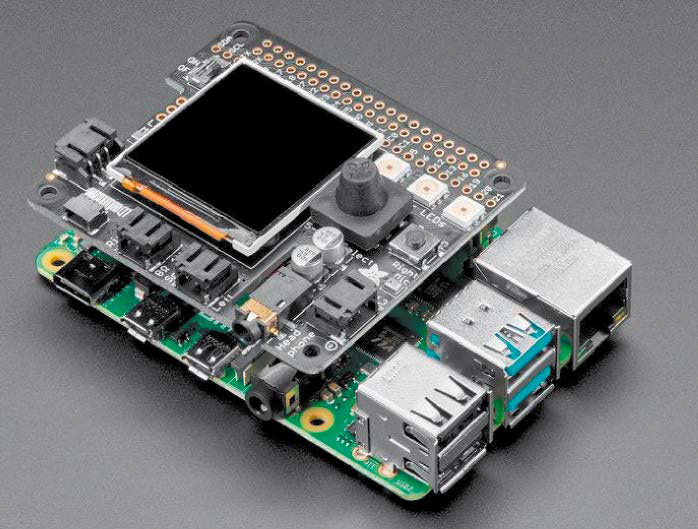 The Braincraft HAT provides a platform for exploring machine learning on the Raspberry Pi.