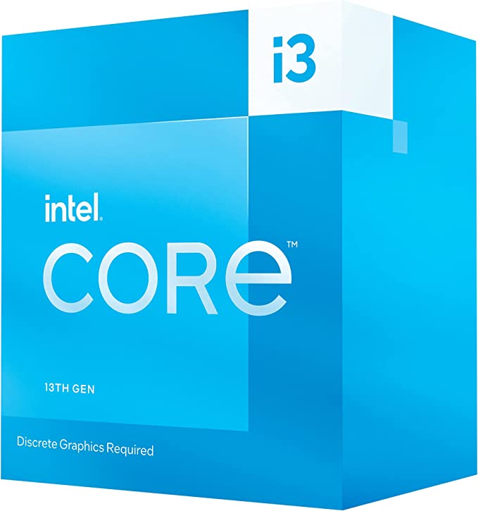 alt: Product image of the Intel Core i5-13100F processor.