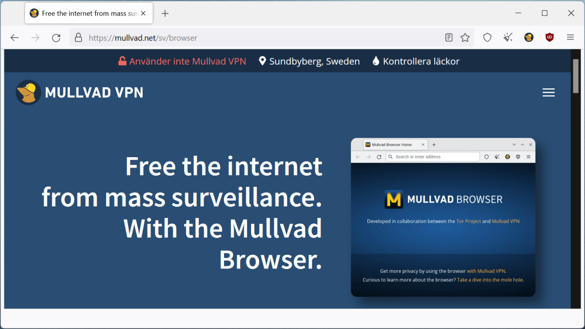 Mullvad Browser