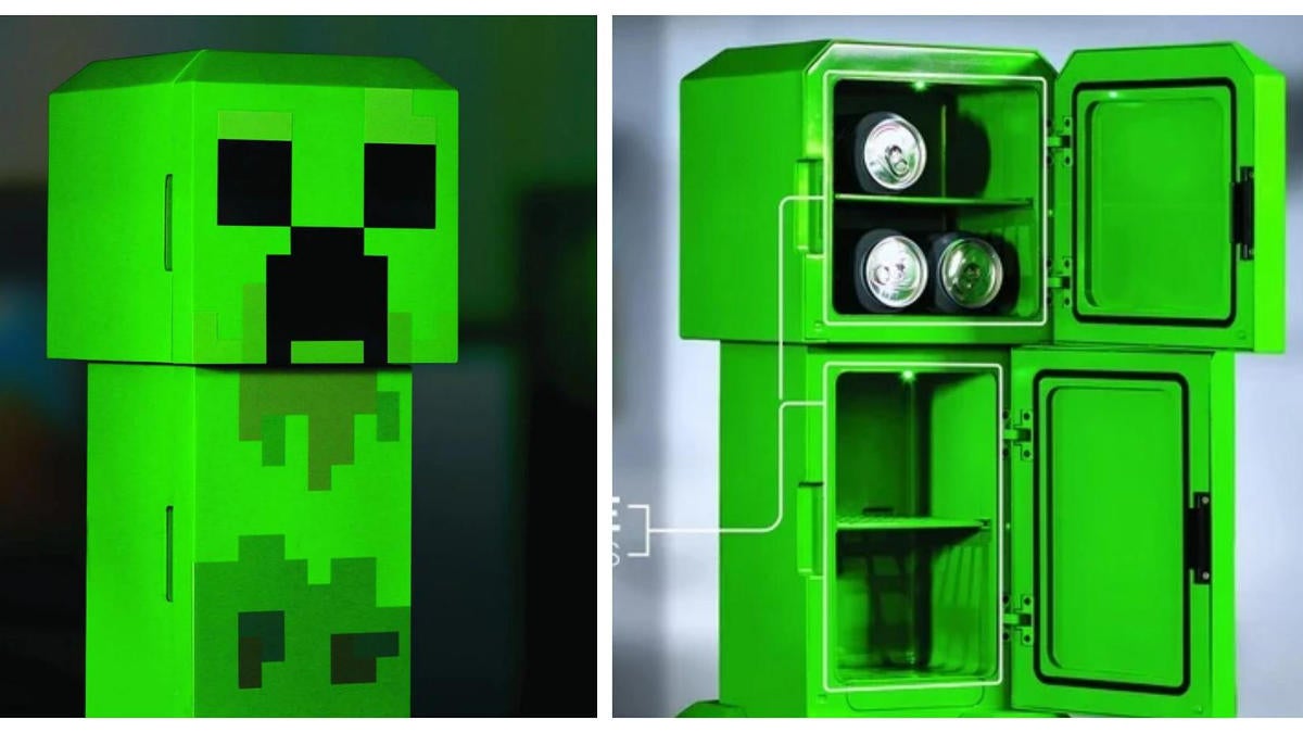 Minecraft Creeper Mini Fridge: A Cool Deal for Gamers