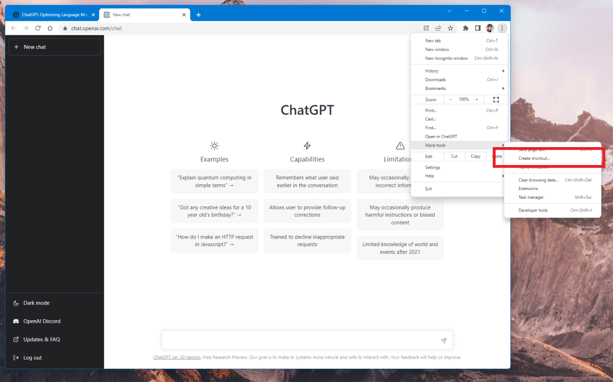 Saving ChatGPT within Chrome