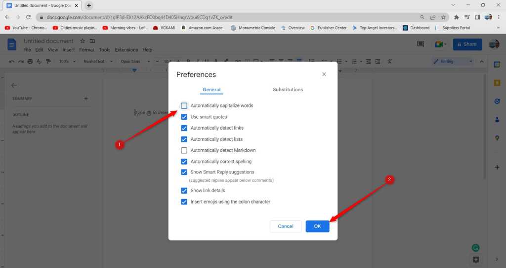 Disable Auto-Capitalization in Google Docs: A Comprehensive Guide