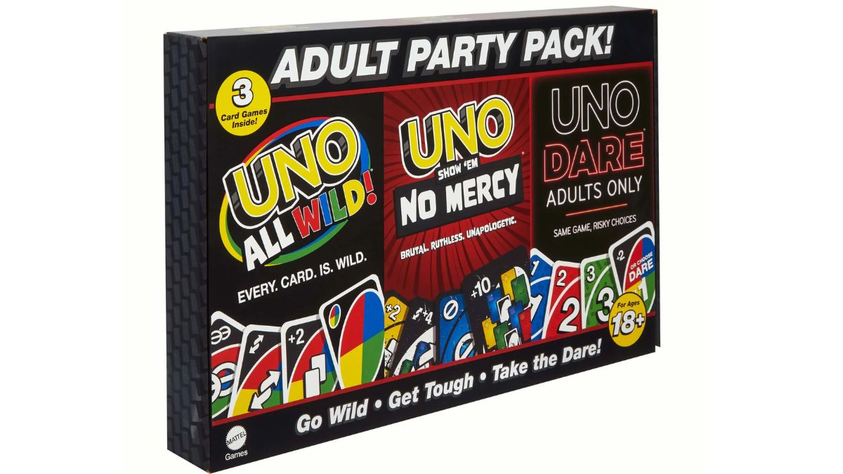 UNO Adult Party Pack: Three Extreme Games, One Black Friday Deal