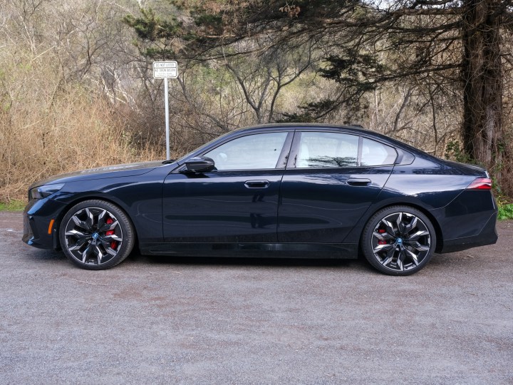 BMW i5 M60 Side View