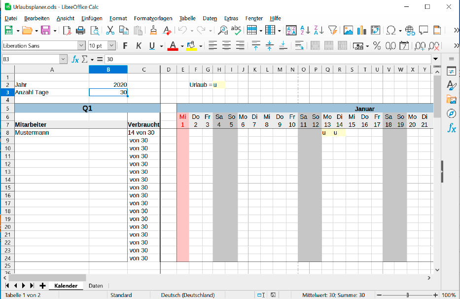 LibreOffice: The free office suite creates and edits documents and presentations. The spreadsheet works like Excel and also analyzes data.