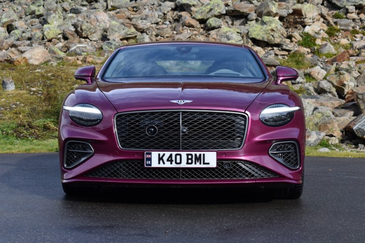 2025 Bentley Continental GT Speed front view.