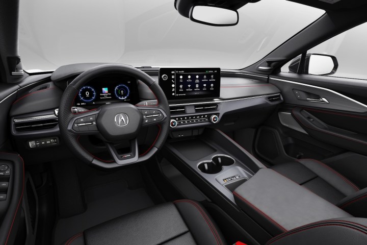 Interior of the 2024 Acura ZDX.