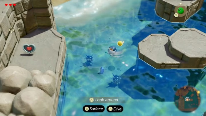 Zelda at the water's edge in Echoes of Wisdom.